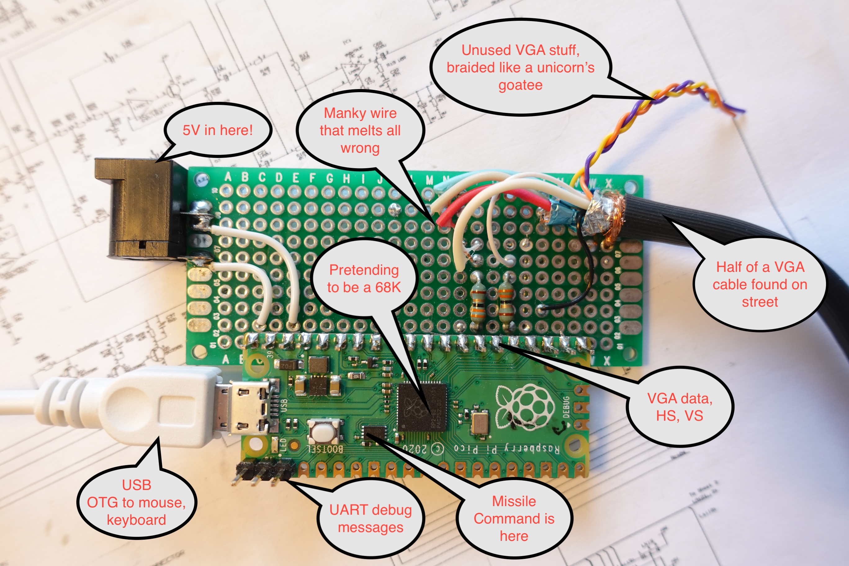 Notes on building the hardware for the Pico MicroMac